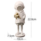 Deep sea diver resin figurine
